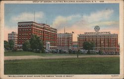 Group of Electric Buildings Postcard