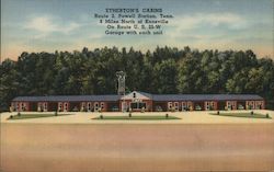 Etherton's Cabins, Powell Station Tennessee Postcard Postcard Postcard