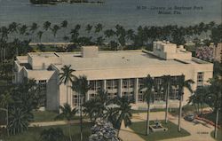 Library in Bayfront Park Miami, FL Postcard Postcard Postcard