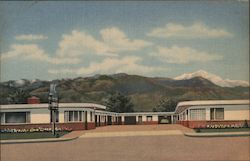 Blue Moon Lodge Colorado Springs, CO Postcard Postcard Postcard