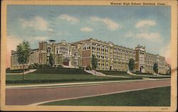 Weaver High School Postcard