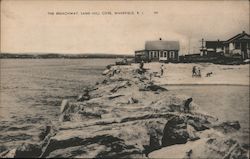 The Breachway, Sand Hill Cove Postcard