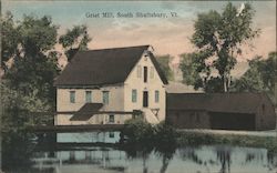 Grist Mill Postcard