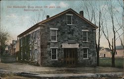 Old Blacksmith Shop about 100 Years Old Bennington, VT Postcard Postcard Postcard