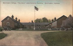 Bennington College, "The Barn" Administration Building Postcard