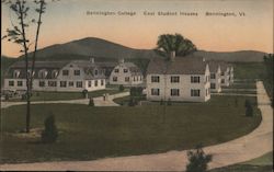 Bennington College, East Student Houses Vermont Postcard Postcard Postcard