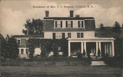 Residence of Mrs. C.C. Beaman Cornish, NH Postcard Postcard Postcard