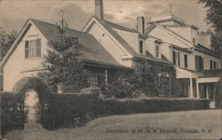 Residence of Dr. A.H. Nichols Postcard