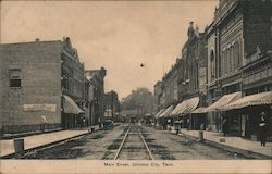 Main Street Johnson City, TN Postcard Postcard Postcard