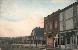 Looking North on Main St Galax, VA Postcard Postcard Postcard