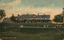 Ottowa Golf Club Canada Misc. Canada Postcard Postcard Postcard