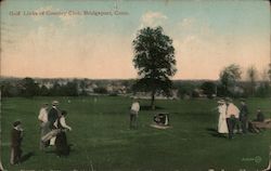 Golf Links of Country Club Postcard