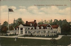 The Hagerstown Country Club Maryland Postcard Postcard Postcard