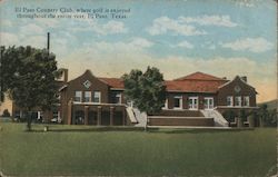 El Paso Country Club Postcard