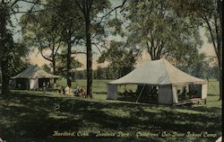 Goodwin Park, Children's Out-Door School Camp Postcard