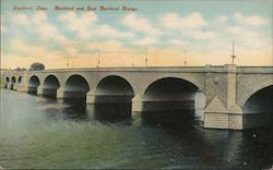 Hartford and Seat Hartford Bridge Postcard