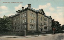 The Brown School Annex Hartford, CT Postcard Postcard Postcard