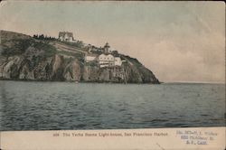 The Yerba Buena Light-House Postcard