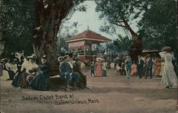 Salem Cadet Band, Salem Willows Postcard