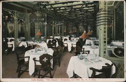 Cafe Elysee "The Breslin" Broadway and 29th St. Postcard