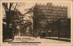 Hotel Touraine Postcard