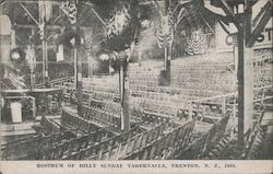 Rostrum of Billy Sunday Tabernacle, 1916. Postcard