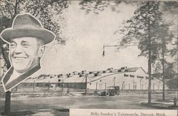 Billy Sunday's Tabernacle Postcard