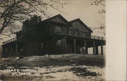 Clark Hunting Lodge Postcard