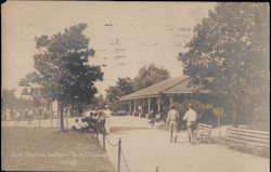 Golf Shelter, Jackson Park Postcard