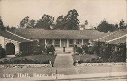 City Hall Santa Cruz, CA Postcard Postcard Postcard