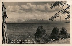 Lake Tahoe, Gem of the Sierras California Postcard Postcard Postcard