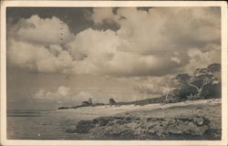 Beach Scene Landscapes Postcard Postcard Postcard