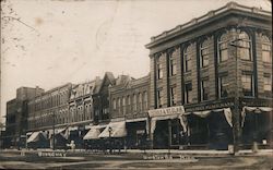 Broadway Street Scene Postcard