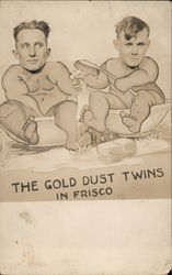 The Gold Dust Twins (Carnival Portrait) San Francisco, CA Postcard Postcard Postcard