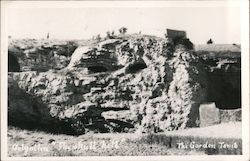 The Skull Hill, The Garden Tomb Postcard