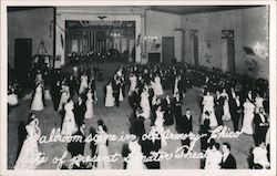 Ballroom Scene, Old Armory Chico, CA Postcard Postcard Postcard