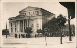 Large Greek Building Postcard