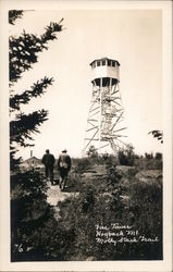 The Tower, Hogback Mountain, Molly Stark Trail Klamath Falls, OR Postcard Postcard Postcard