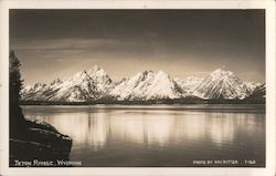 Teton Range Postcard