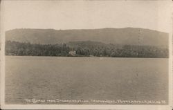 The Cedars From Steamer Eyelyn, Schroon Lake Pottersville, NY Postcard Postcard Postcard