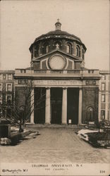 Columbia University, The Chapel New York City, NY Postcard Postcard Postcard