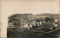 View of West Lorentz West Virginia Postcard Postcard Postcard