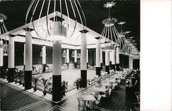 Dining Room Interior Postcard