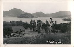 Camping Cottages on Lake Hodges Postcard