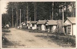 Beach Cottages Postcard