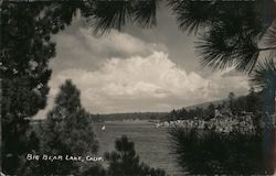 View of Big Bear Lake Postcard