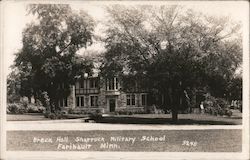 Breck Hall at Shattuck Military School Postcard