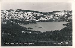 Gold Lake from Mills Peak Postcard