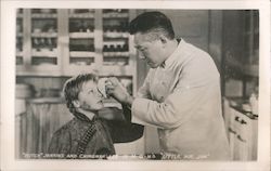 "Butch" Jenkins and Chingwah Lee in MGM's Little Mr. Jim Movie and Television Advertising Postcard Postcard Postcard