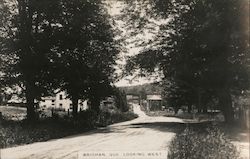 Brighan Looking West Postcard